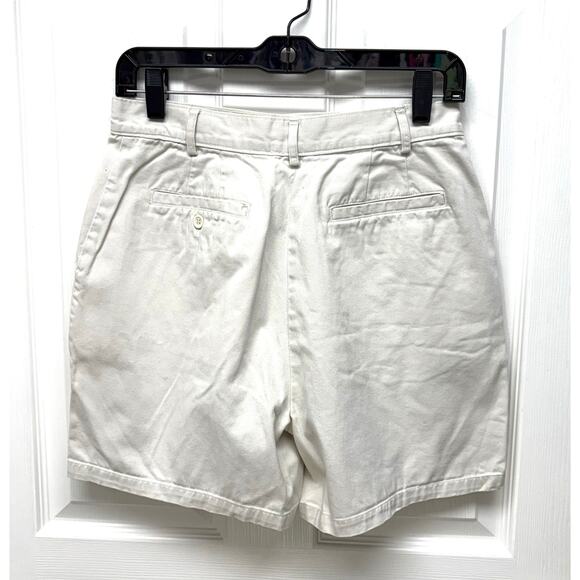 J.Crew Tan Chino Shorts, Stretch Cotton, High Rise, Women's Size 8 - Picture 4 of 4